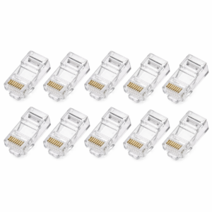 pack x10 conectores rj45 cat5e