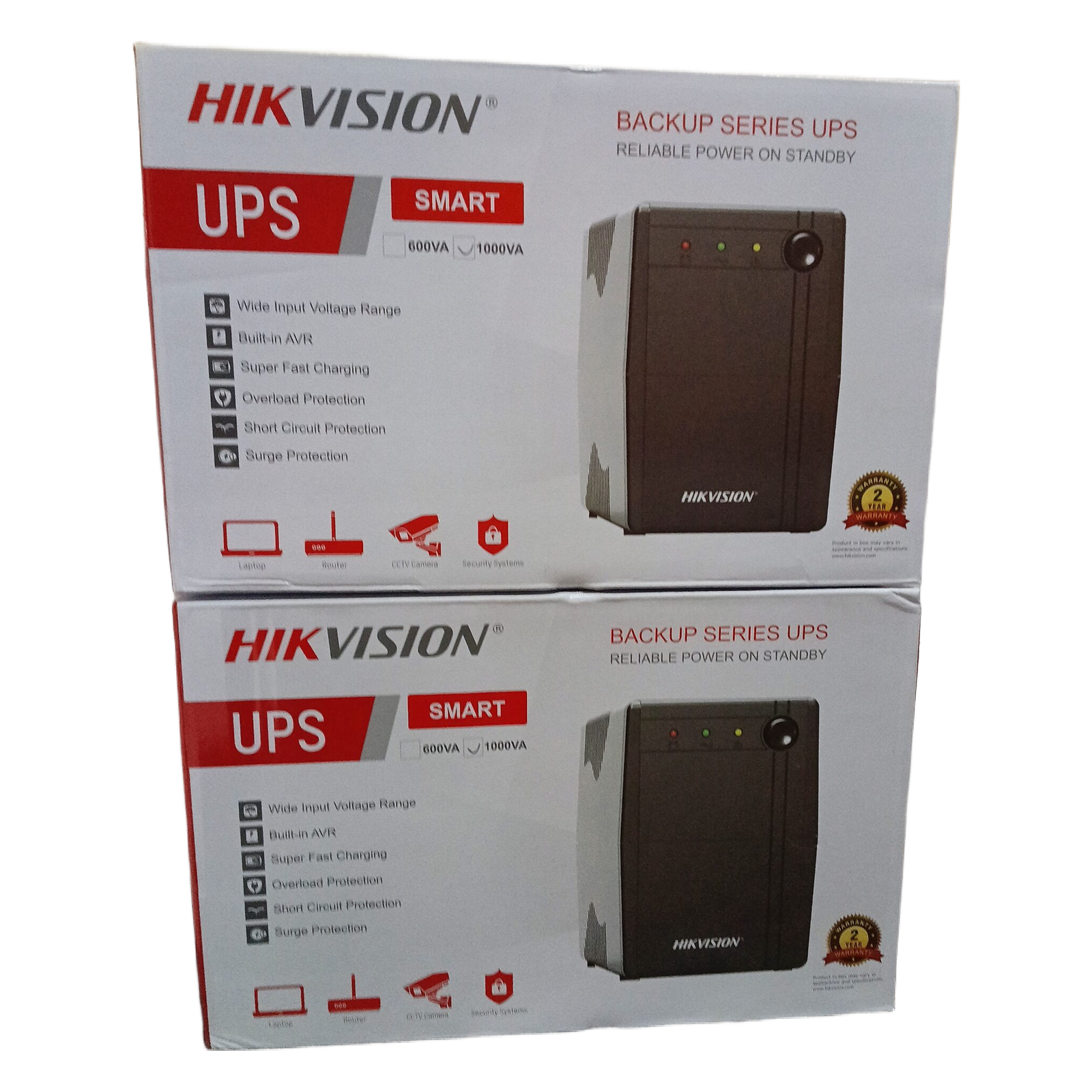 UPS HikVision 1000VA/600W DS-FPS1000 - Imagen 2